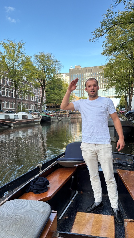 Boottocht met personeel